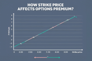 strike price affects options premium