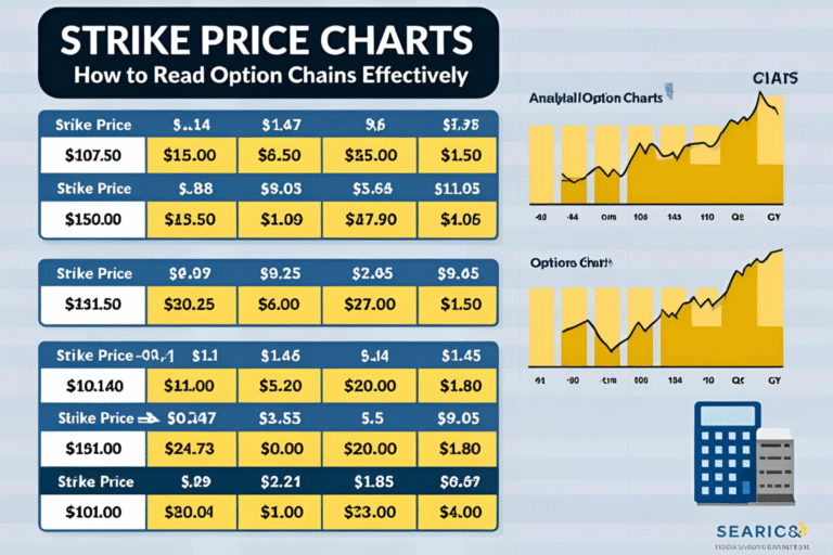 strike price charts